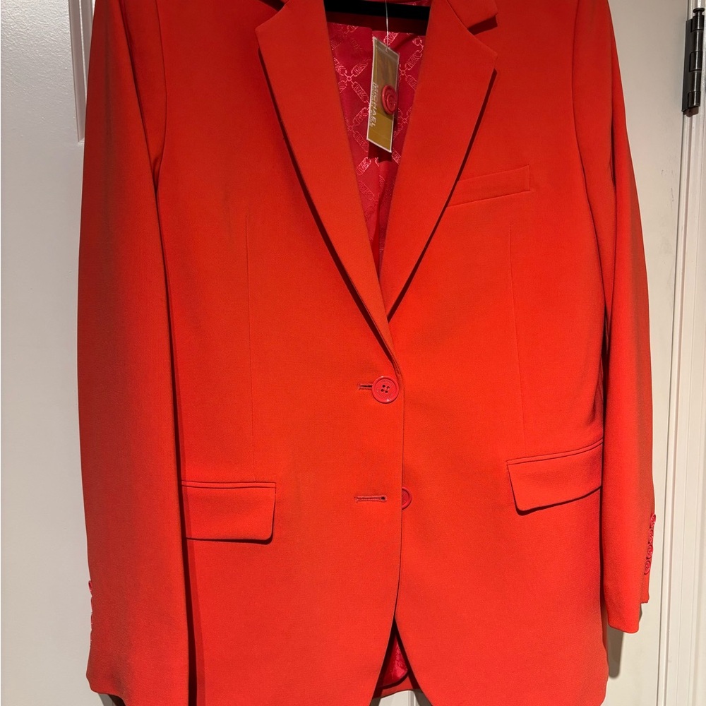 Michael Kors Bold Orange Blazer